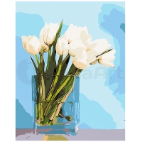 Baltas tulpes