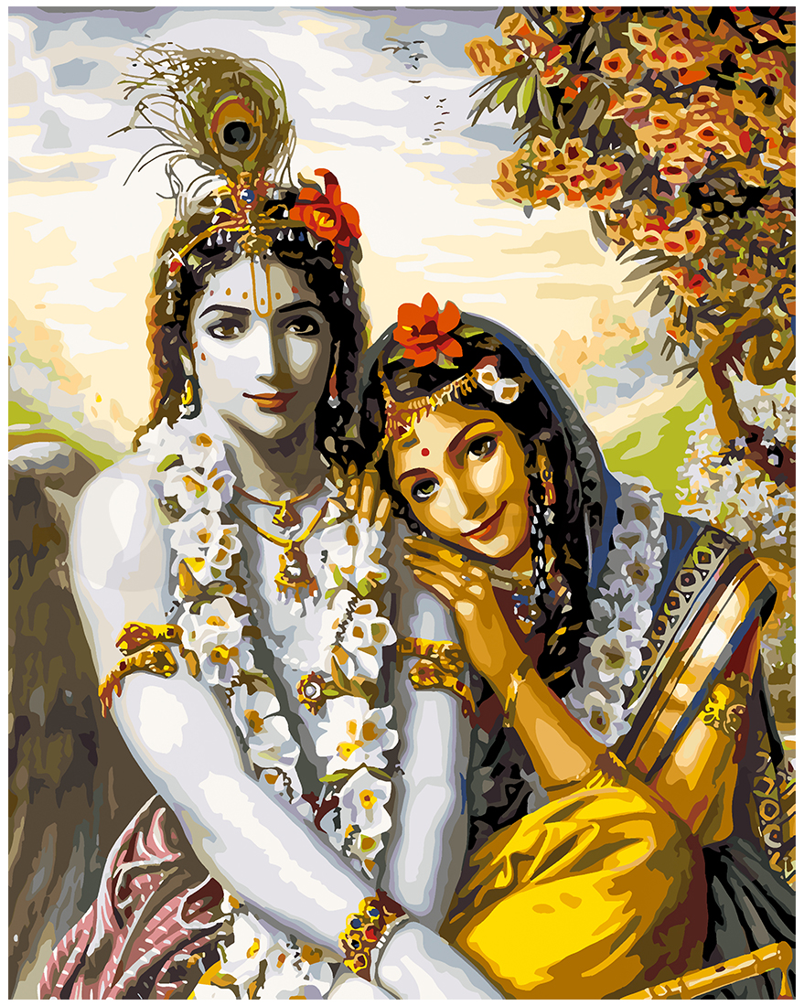 Кришна и Радха, божественная любовь