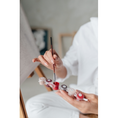 Swing Into Pink: A Dreamy Swing Girl Paint-by-Numbers Kit