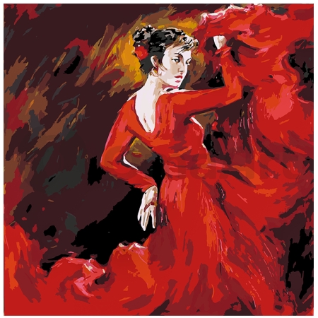 Flamenco 50x50