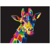 Colorful Giraffe