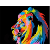 Colorful Lion 3