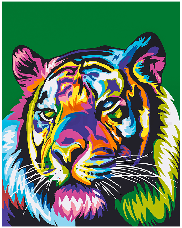 Colorful Tiger 2