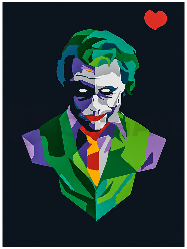 Colored Joker