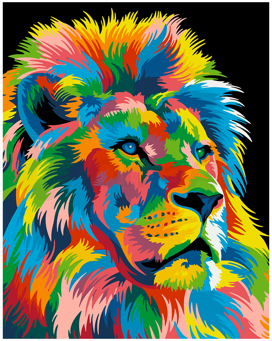Цветной лев 2