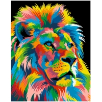 Colorful Lion 2