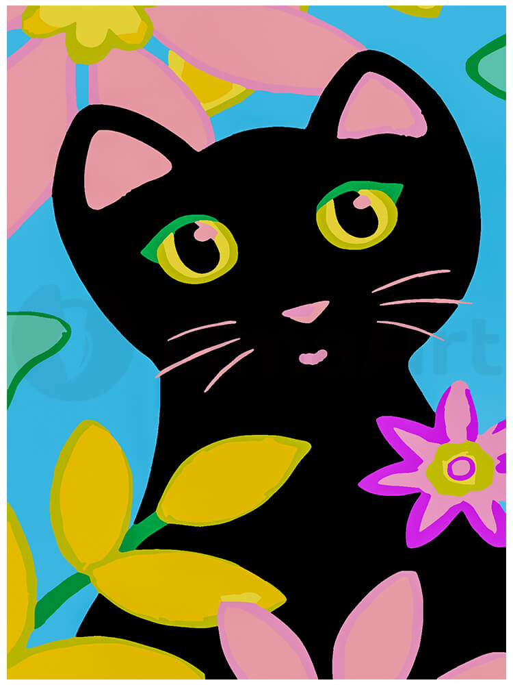 Melns kaķis