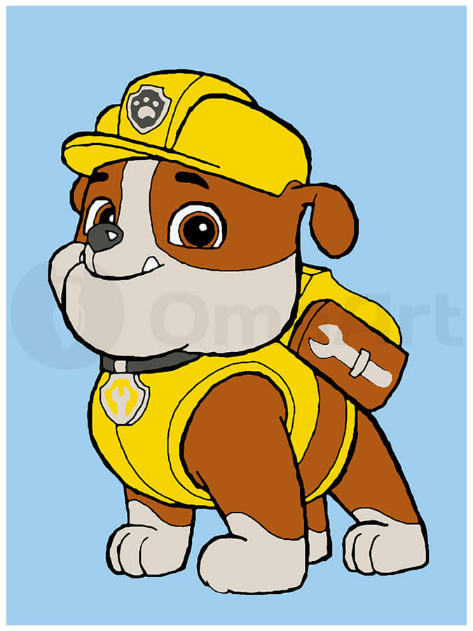 Paw patrol- Rubble