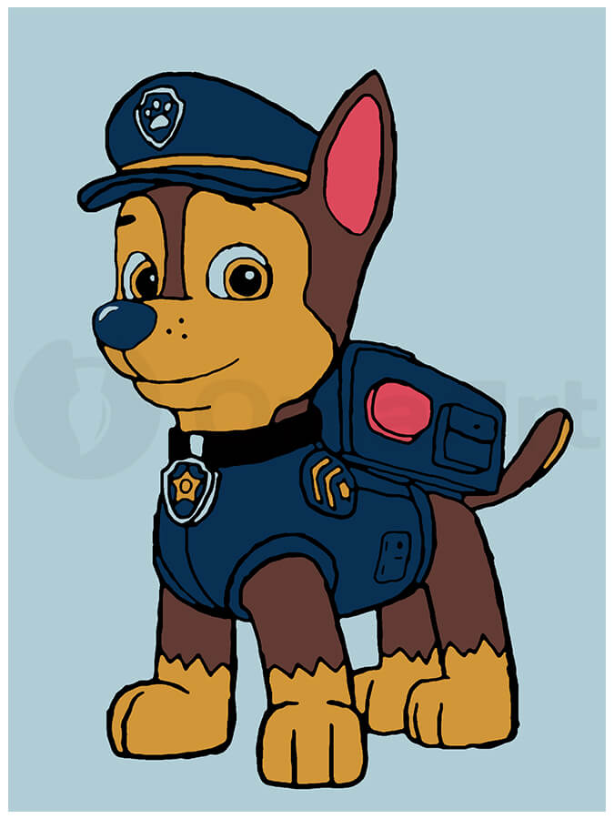 Paw patrol- Chase