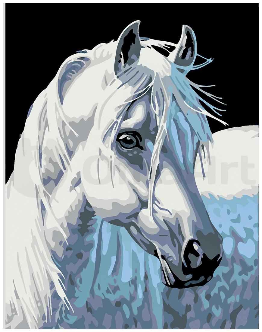 Белоснежный конь