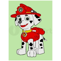 Paw patrol- Marshall