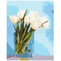 White tulips