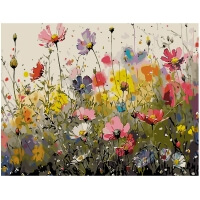 Paint by Numbers: Magic of the Flowering Field