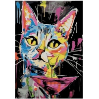 Nummerdatud maal: Lõbus kassipidu