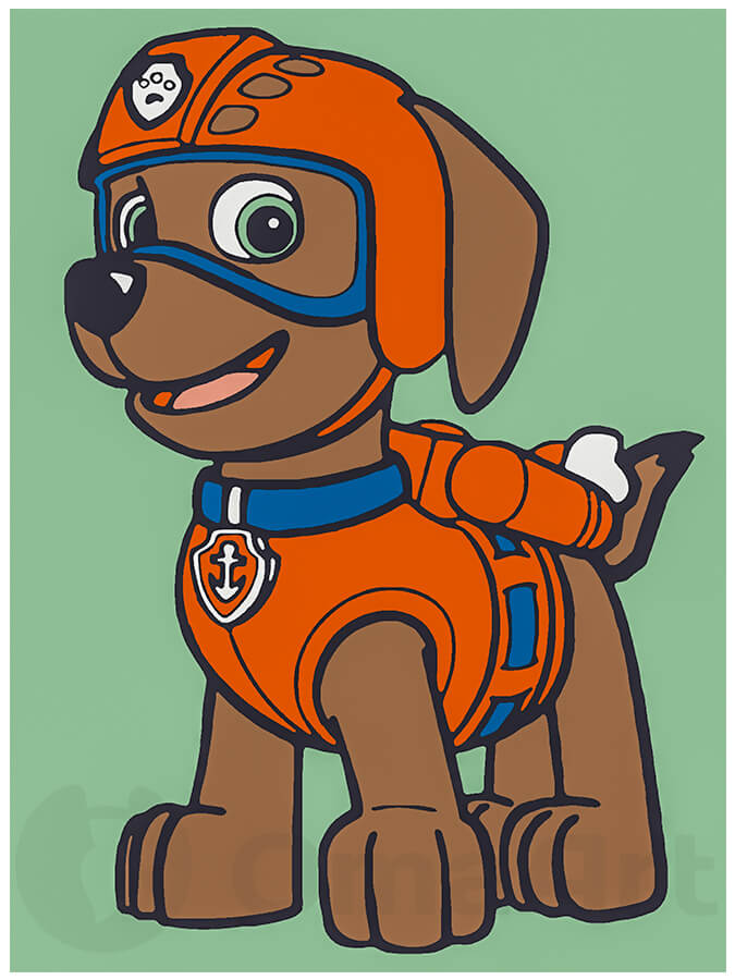 Paw Patrol Pups Paint-by-Numbers Adventure