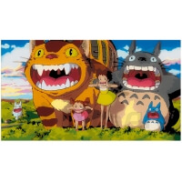Totoro Rõõmus Rännak: Numbrimaalimise Komplekt