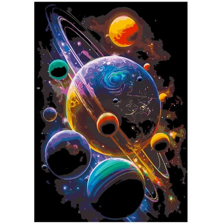 Неоновая Галактика: Загадочный Космос