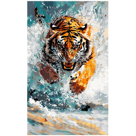 Tiger attack