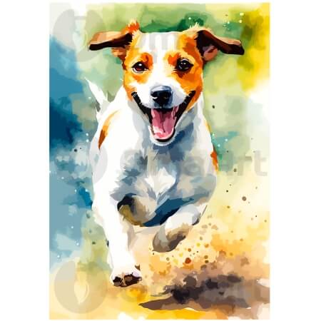 Jackrussellinterrierin energia