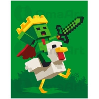 Minecraft: Kuningas-Kriiper kanaga