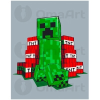 Pixel Art: Creeper