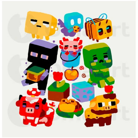 Kuubikmaailma pikslolendid