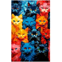 Värikkäät muotokuvat