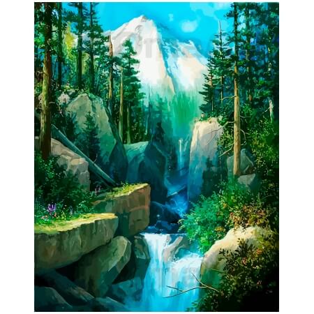 Freshness of the Mountain Forest