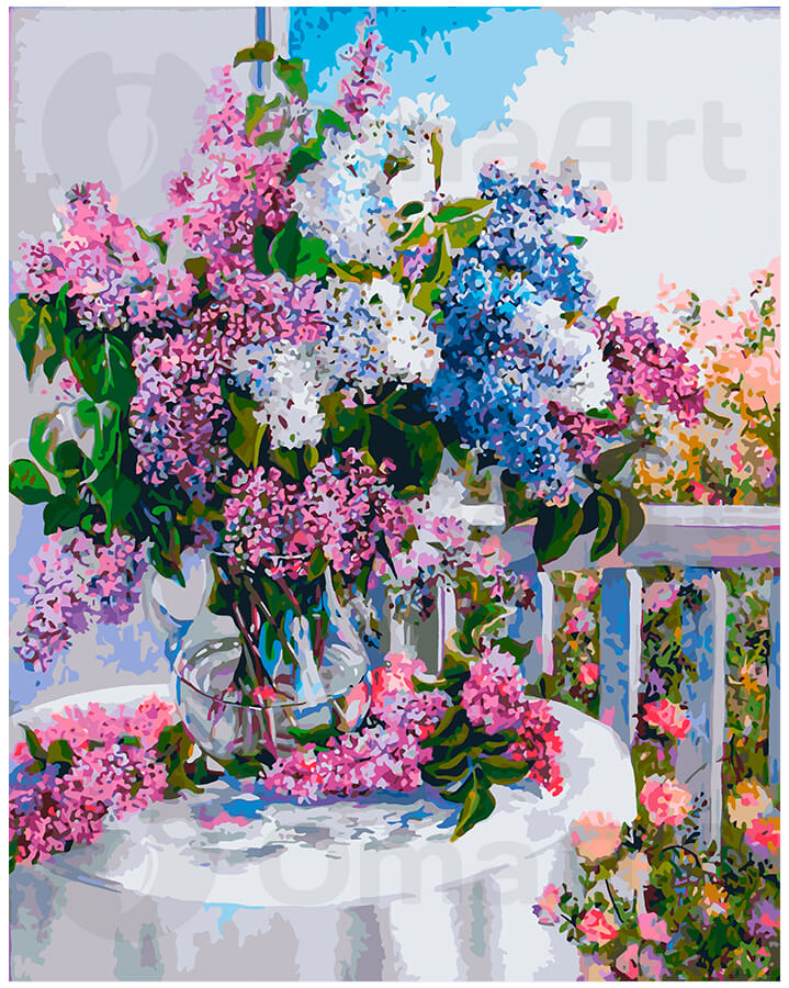 Пышная сирень