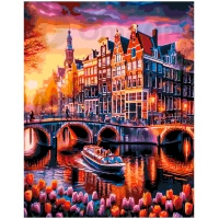 Amsterdamin auringonlasku