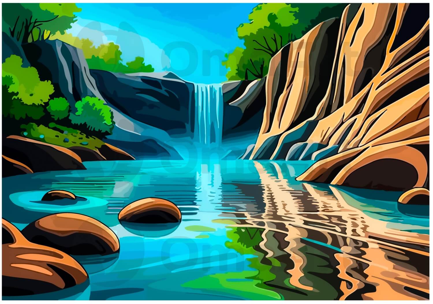 Тайное озеро