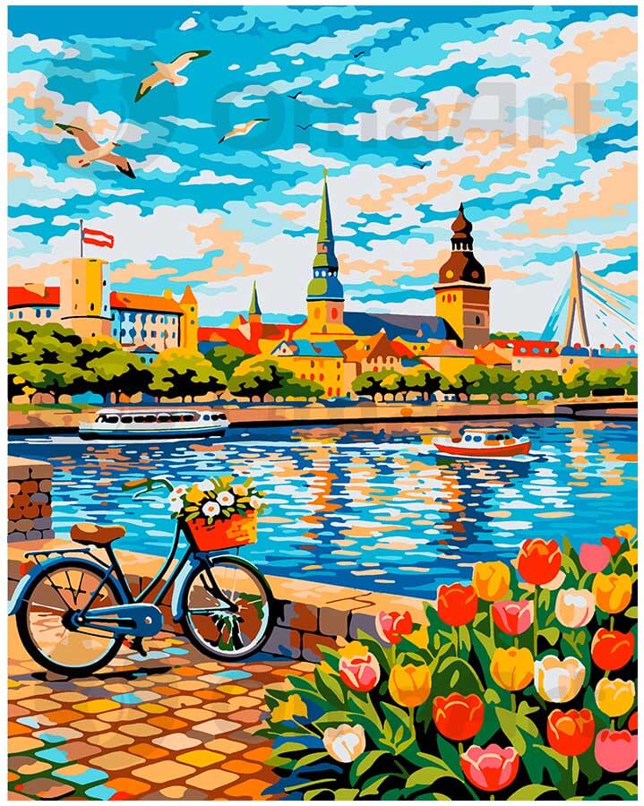 Velobrauciens pa Rīgu