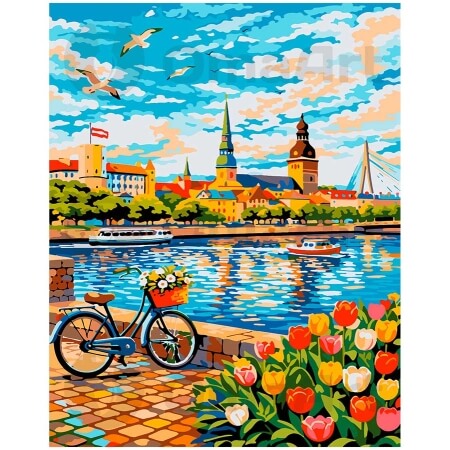 Velobrauciens pa Rīgu