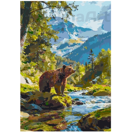 Bear in the Mountains