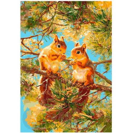 Squirrels on a Branch