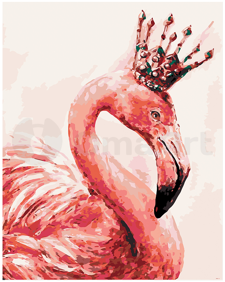 Crowned flamingo