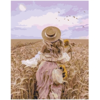 Tüdruk põllul
