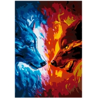 Wolf spirit 50x35