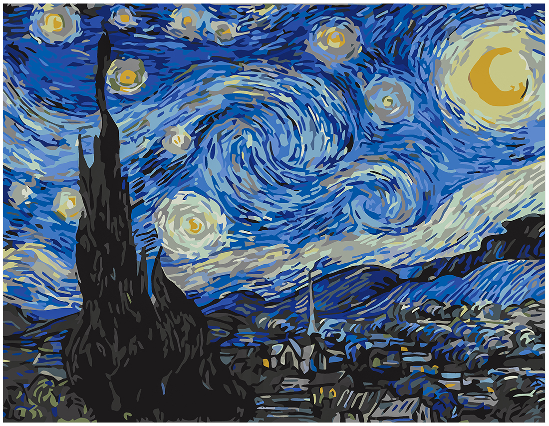 Vincent van Gogh, The starry night