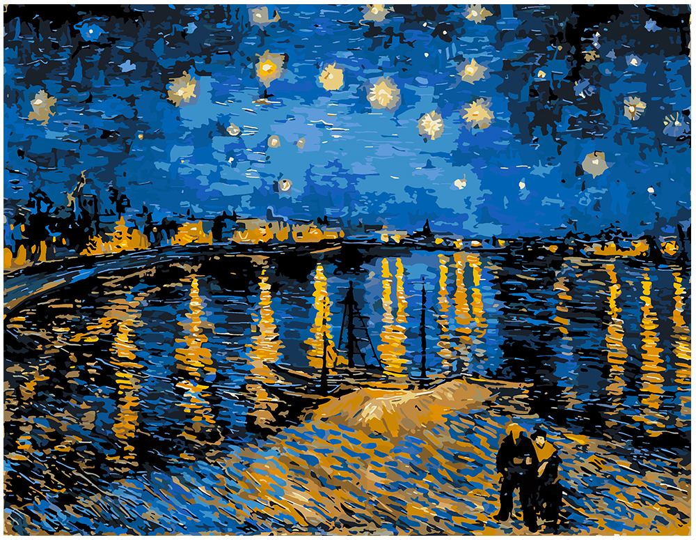 Starry Night Over the Rhône