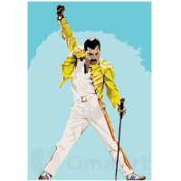 Freddie Mercury 34x50