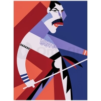 Freddie Mercury 15x20