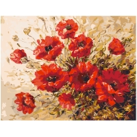 Red poppies