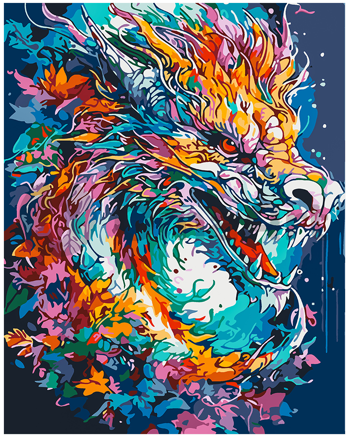 Colorful dragon