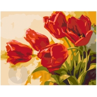 Spring tulips