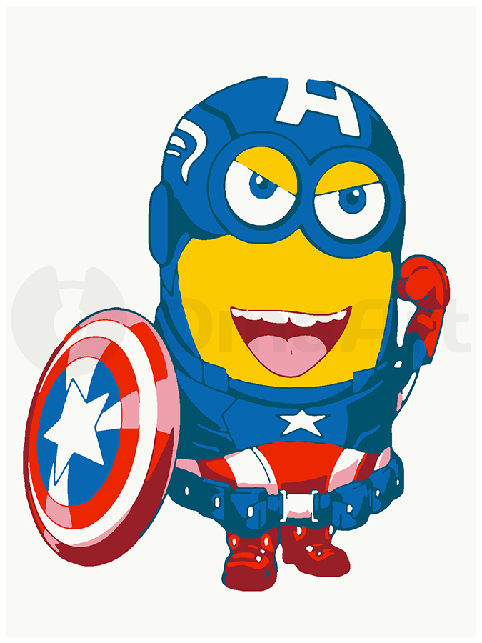 Minion Captain America