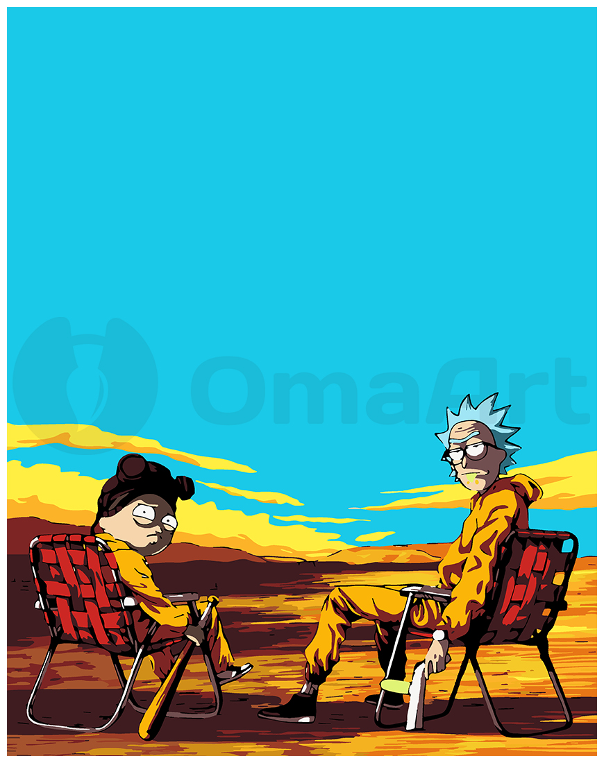 Rick and Morty Breaking bad