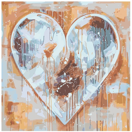 From the heart 40x40