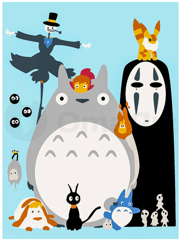 Hayao Miyazaki characters