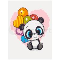 Праздничный панда